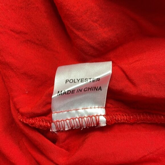 Sundae Muse Archie Red Floral Mini Peasant Dress size 8 - Picture 8 of 12